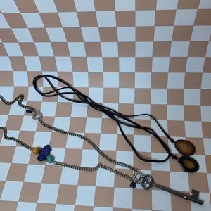 unique western necklaces with buffalo and geode